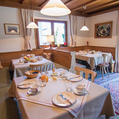Buffet breakfast in Landhaus Gasteiger